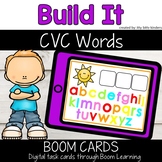 Building CVC Words Boom Cards (WITH SOUND), Distance Learning