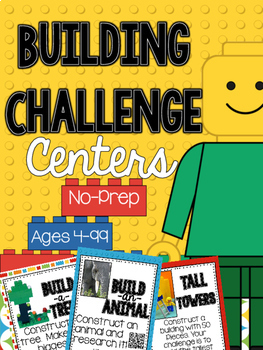 Preview of Building Challenge STEM and Writing Centers distance learning with google slides