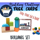 Building Challenge Task Picture Cards - Buildings Pack