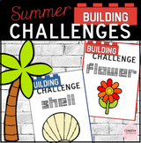 Summer Building Challenges STEM Task Cards for Kindergarten