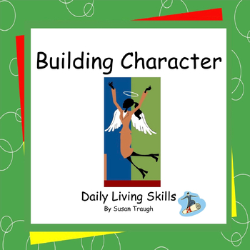 Preview of Building Character - 2 Workbooks - Daily Living Skills