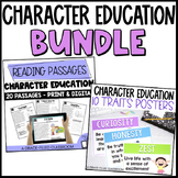 Character Education Poster and Passages BUNDLE