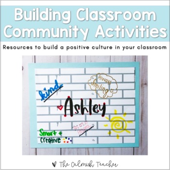 Preview of Building Classroom Community Activities