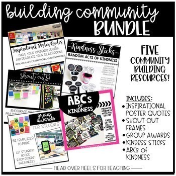 Preview of Building Classroom Community Bundle