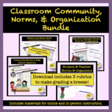 Building Classroom Community, Norms, and Organization for 