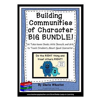 Preview of Building Communities of Character Bundle - 14 Take-home Books
