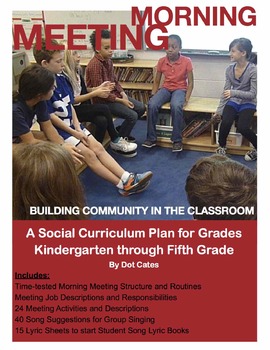 Preview of Building Community with Morning Meeting: 69 Activities and Songs for K-5