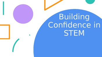 Preview of Building Confidence in STEM