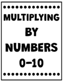 Building Fact Fluency: Multiplying by Numbers 0-10