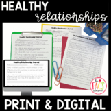 Life Skills Building Healthy Family Relationships Journal 