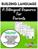 Building Language:(Spanish & English) Handouts for Parents