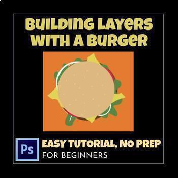 Preview of Building Layers with Burger on Photoshop for Beginners, Digital Painting Lesson