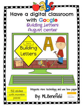 Preview of Building Letters - August Center (in Google: Digital and Interactive)