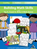 Building Math Skills With Say It, Count It, Write It Math Games