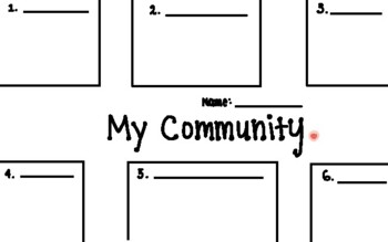 Preview of Building My Community Template