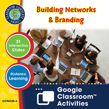 Preview of Building Networks & Branding - Google Slides (SPED) Gr. 3-8+