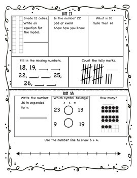 building number sense 30 days of activities by christi lambert