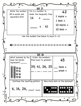 building number sense 30 days of activities by christi lambert