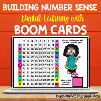 Preview of Building Number Sense DIGITAL Task BOOM CARDS