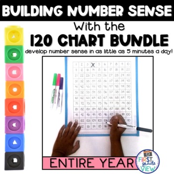 Preview of Building Number Sense With 120 Chart BUNDLE