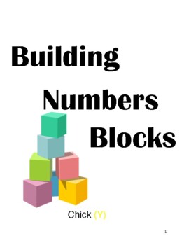 Preview of Building Numbers Blocks