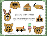Building Pictures with Shapes for visual perception