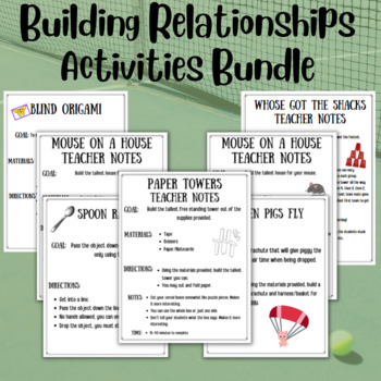 Preview of Building Positive Relationships with Students Bundle