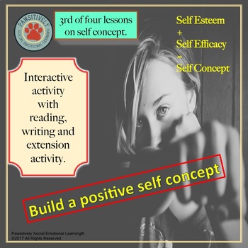 Preview of 6th Grade Build a Positive Self Concept Activity