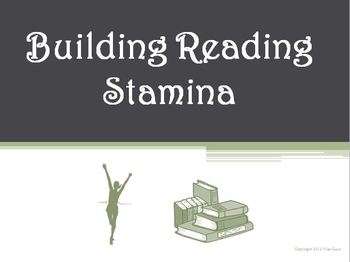 Preview of Reading Stamina Strategy PowerPoint