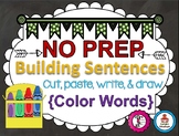 Building Sentences (Colors Edition)