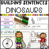 Building Sentences Dinosaur Facts for Kids | Kindergarten 