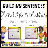 Building Sentences Flowers and Plants