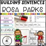Building Sentences Rosa Parks Facts for Kids  Black Histor