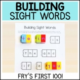 Building Sight Words – Fry’s First 100