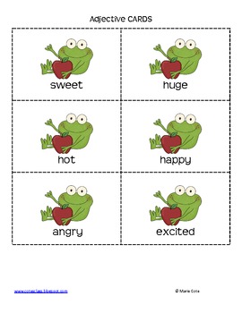 sentences frog