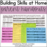 Building Skills at Home - Parent Handouts (English & Spanish!)