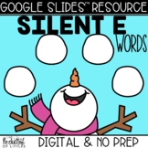 Building Snowman CVCe Words | Made for Google Classroom™️