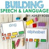 Speech and Language BUILDING BRICKS activities