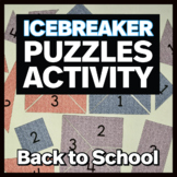 Get to Know You Icebreaker Puzzles for First Day of School