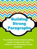 Building Strong Paragraphs