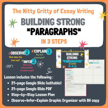 Preview of Building Strong Paragraphs