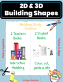 Creative Curriculum Buildings: Simplified 2D & 3D Shape Books