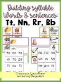 Building Syllable Words & Sentences in Spanish (T, N, R, B)