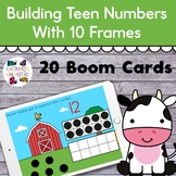 Building Teen Numbers With Ten Frames Boom™ Cards With Tee