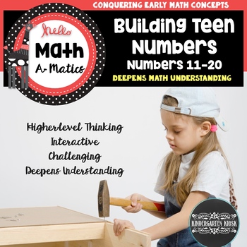 Preview of Teen Numbers Worksheets & Games