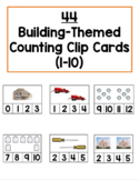 Building-Themed Counting Clip Cards: Creative Curriculum B