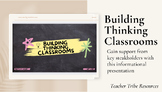 Building Thinking Classrooms Informational Presentation