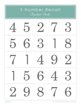 building visual memory skills with number recall by inner pieces gallery