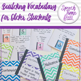 Building Vocabulary For Older Students!