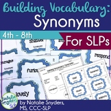 Building Vocabulary: Synonyms for Upper Elementary & Middl